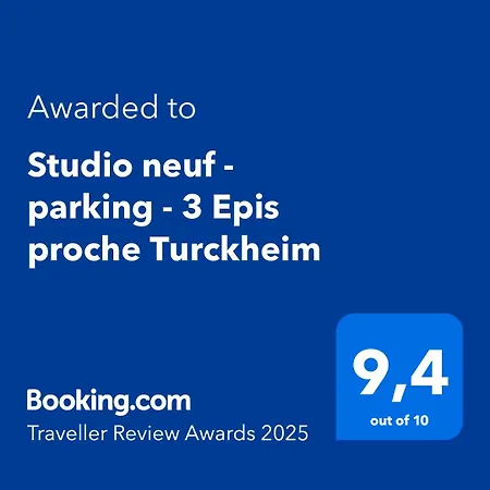 Lejlighed Neuf - Parking - 3 Epis Proche *